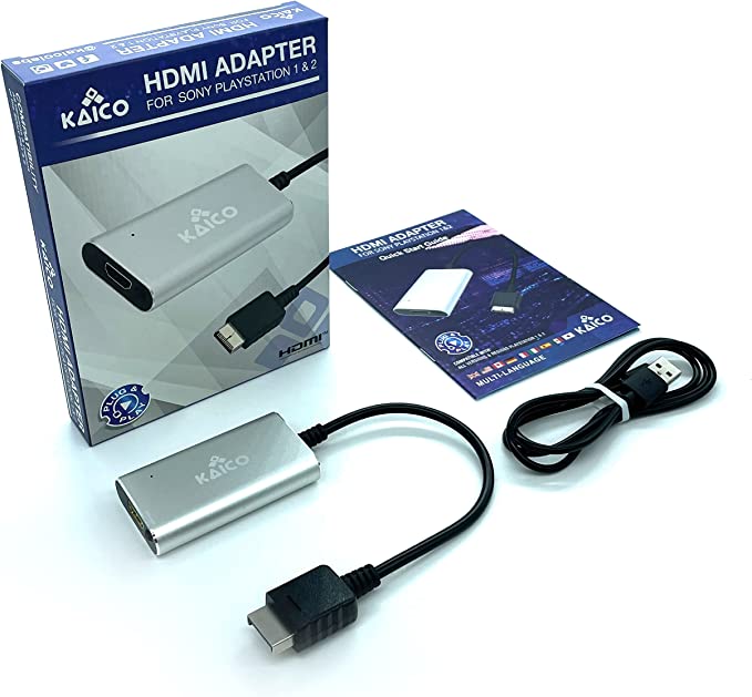 Cable PS1 HDMI / PS2 AV