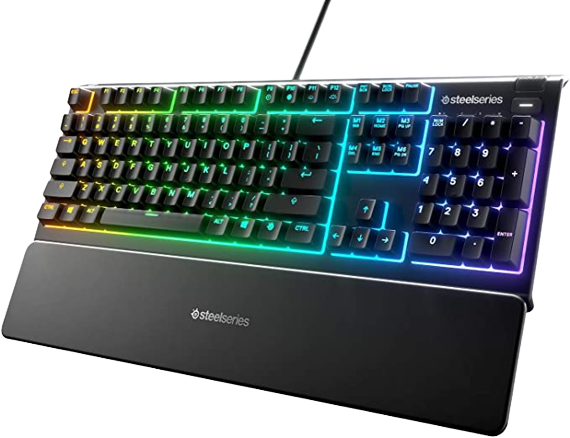 SteelSeries Apex 3 - Teclado RGB para gaming