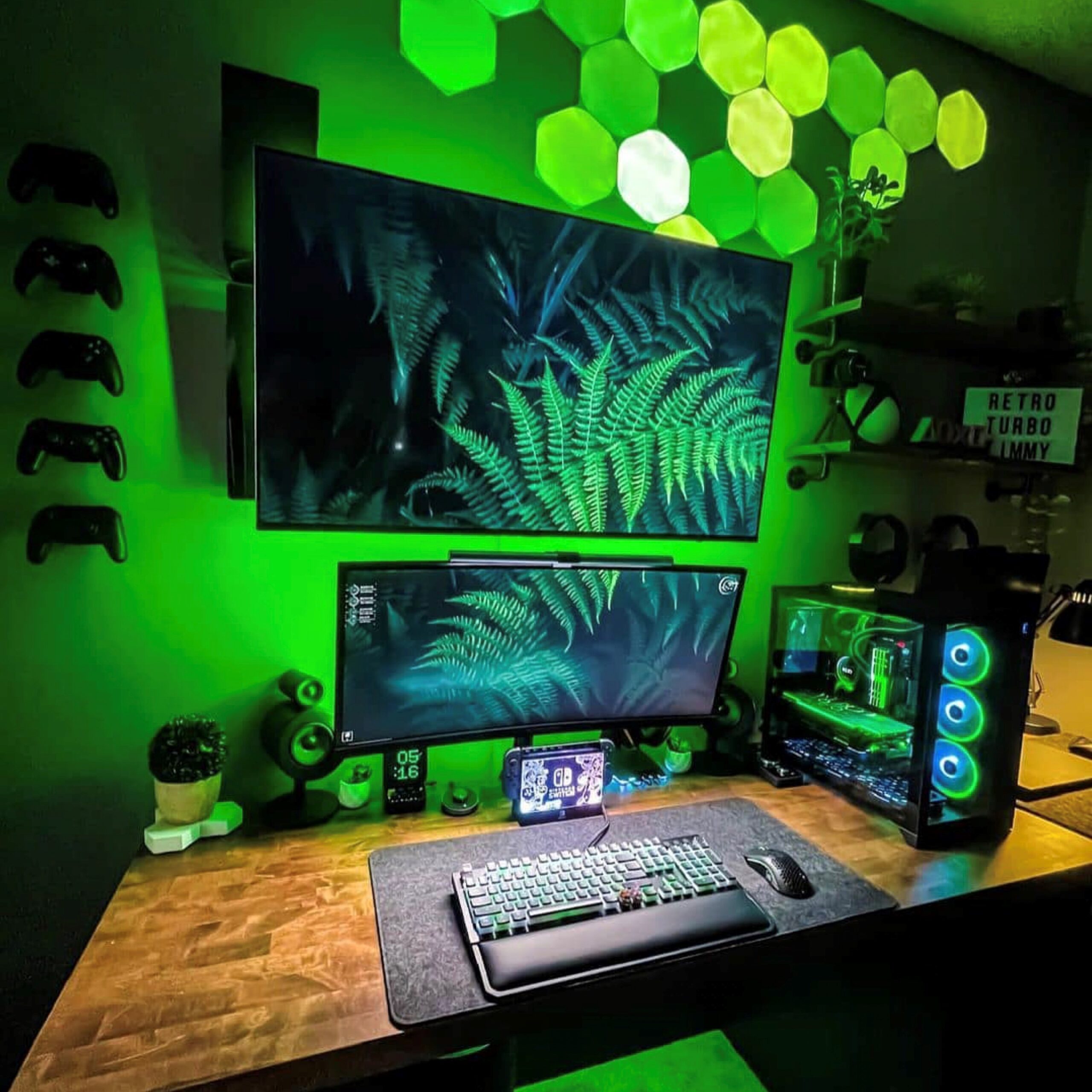 Setup Gamer Verde